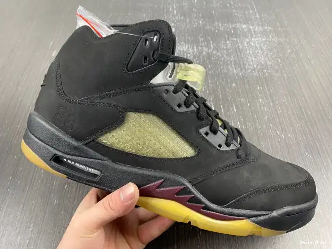 Bmlin FD1330-001 x Ma Jordan Black 5 Maniere Air A 0506